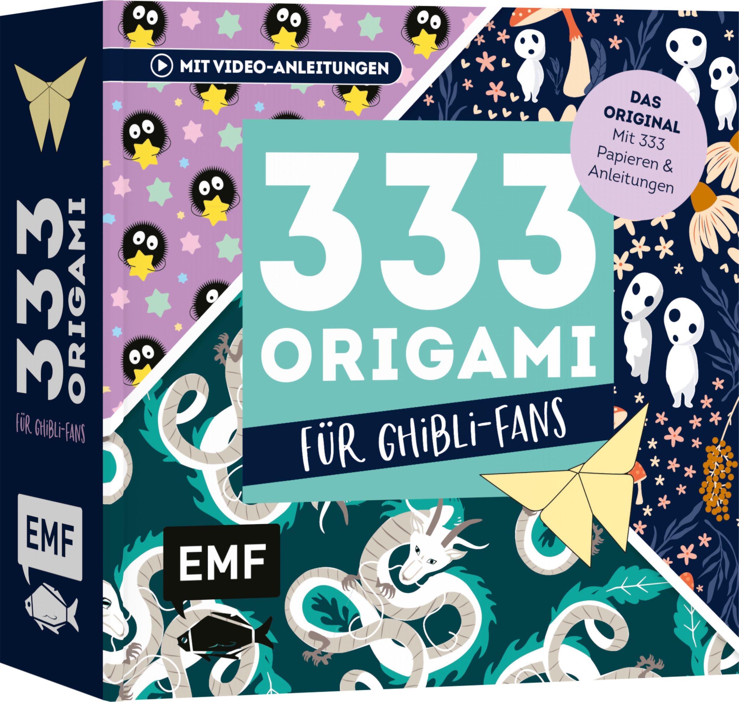 Cover: 9783745924053 | 333 Origami - Für Ghibli-Fans - Niedliche Papiere falten | Taschenbuch