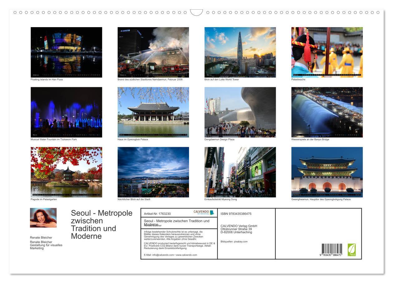 Bild: 9783435386475 | Seoul - Metropole zwischen Tradition und Moderne (Wandkalender 2025...