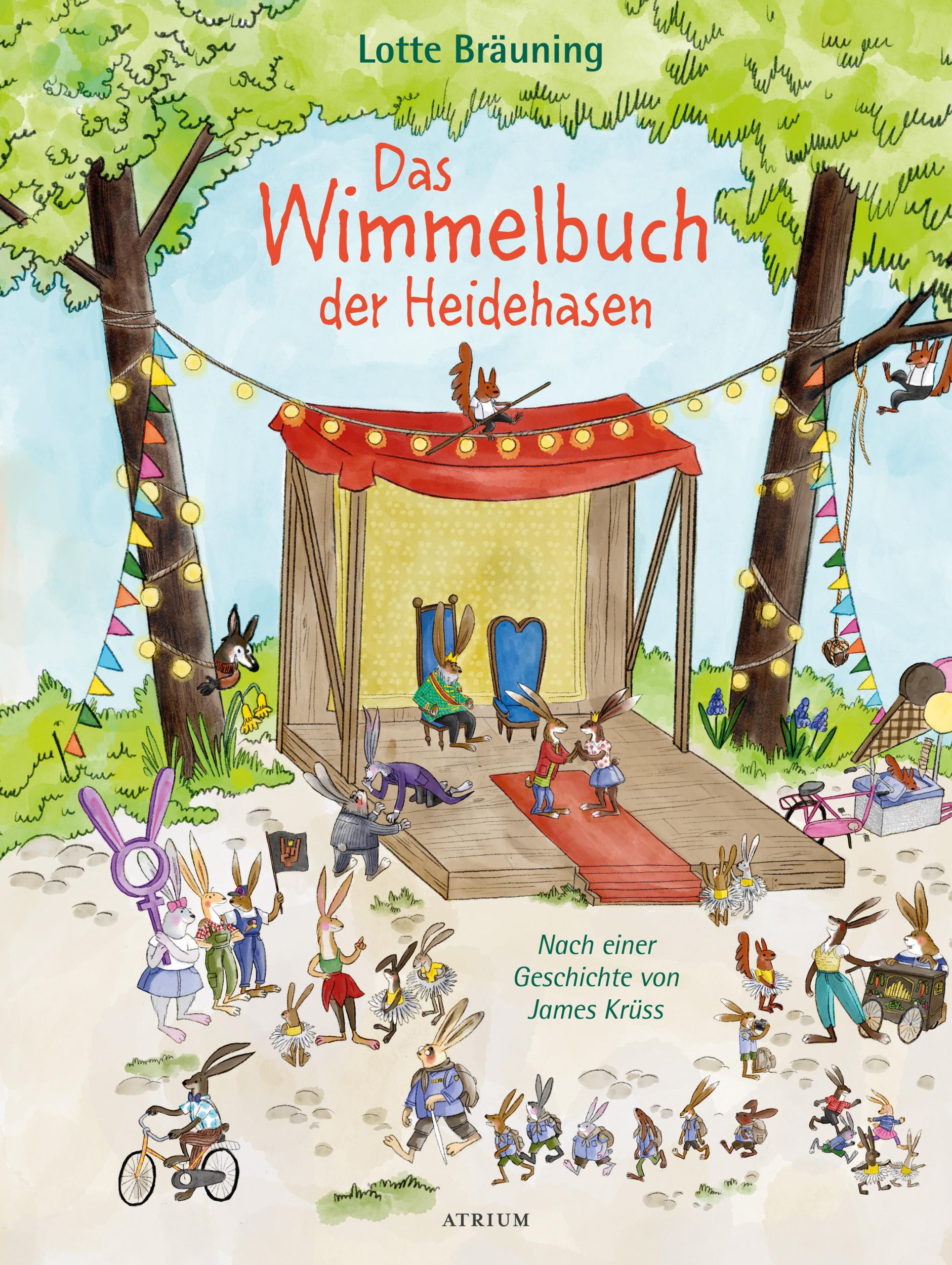 Cover: 9783855351916 | Das Wimmelbuch der Heidehasen | James Krüss | Buch | 32 S. | Deutsch