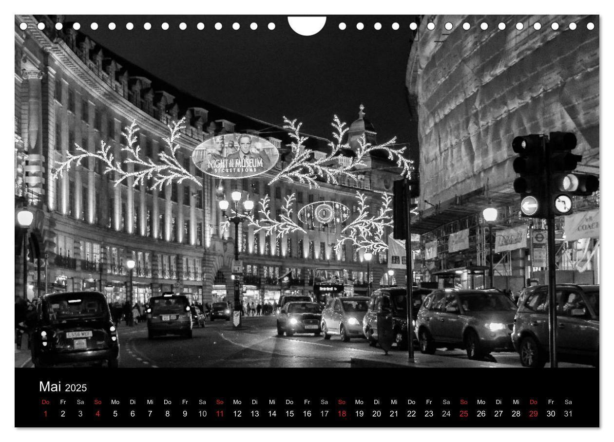 Bild: 9783435557080 | Unterwegs in London (Wandkalender 2025 DIN A4 quer), CALVENDO...