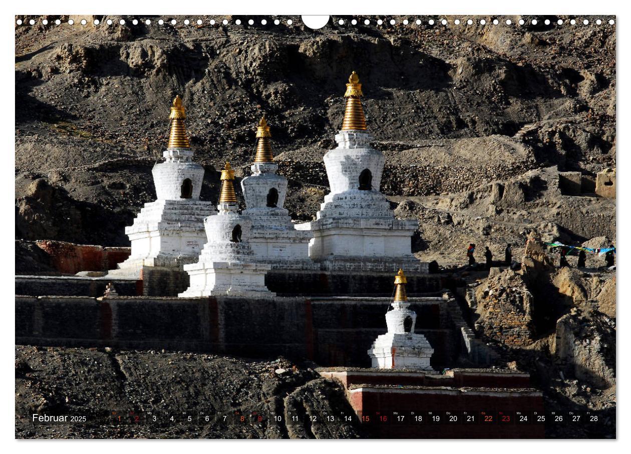 Bild: 9783435374021 | Stupas ¿ Buddhistische Sakralbauten 2025 (Wandkalender 2025 DIN A3...