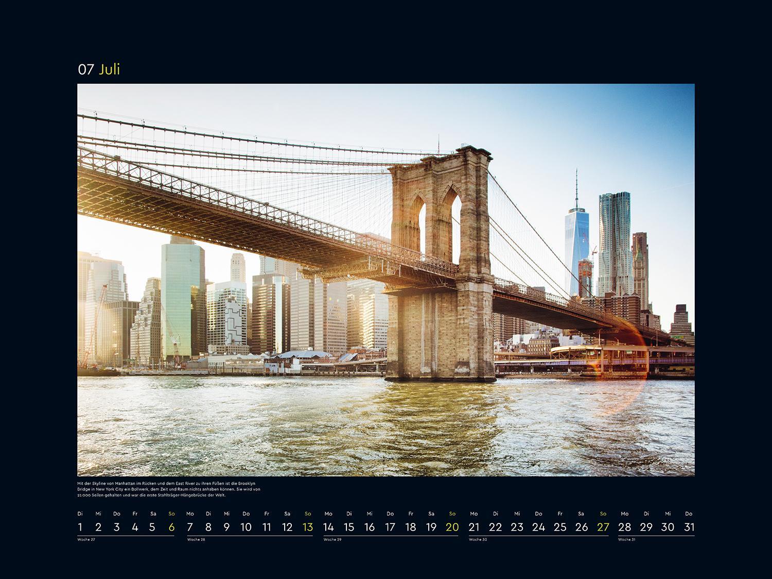 Bild: 9783965913493 | Metropolen - KUNTH Wandkalender 2025 | Kalender | 14 S. | Deutsch