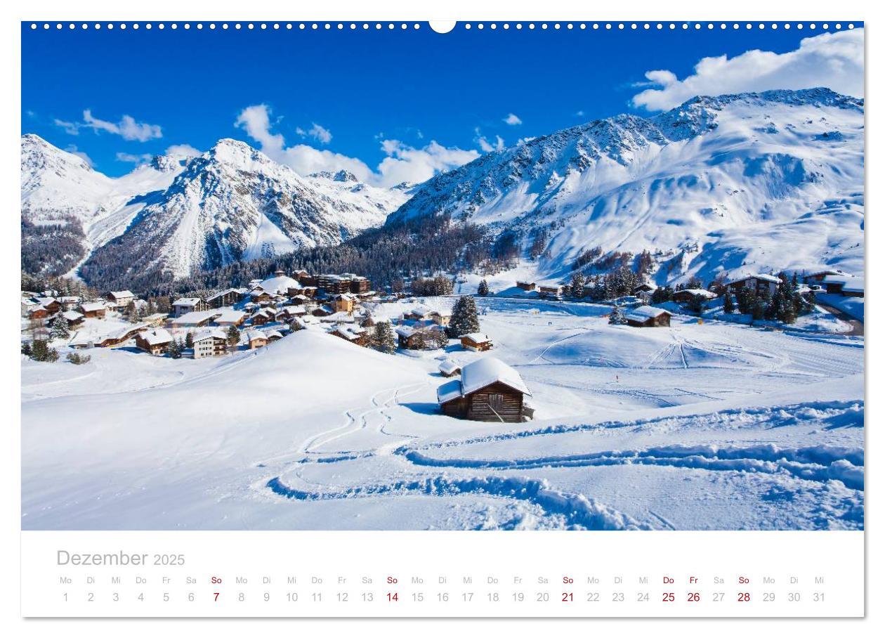 Bild: 9783435775361 | Graubünden Engadin 2025 (Wandkalender 2025 DIN A2 quer), CALVENDO...