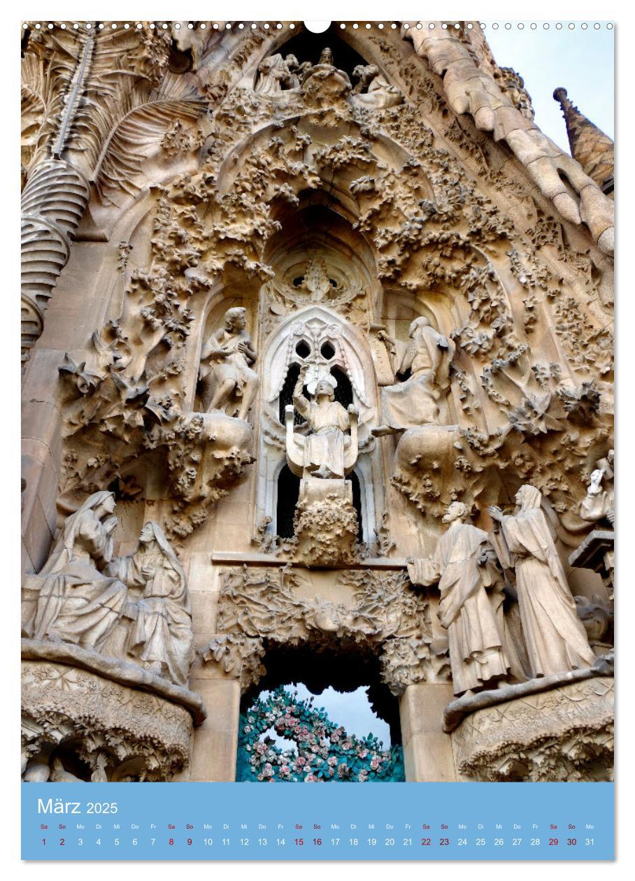 Bild: 9783435910380 | Sagrada Família - Gaudís unvollendetes Meisterwerk (Wandkalender...