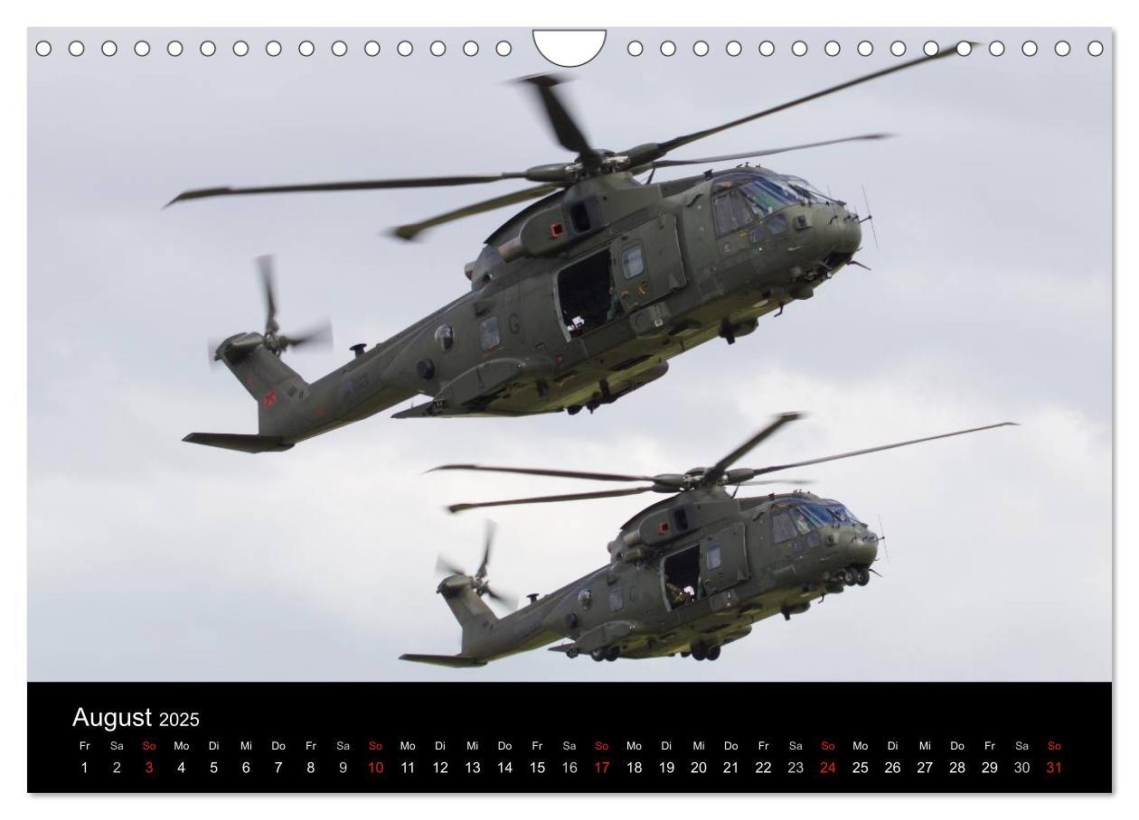 Bild: 9783435472192 | Militärhubschrauber (Wandkalender 2025 DIN A4 quer), CALVENDO...