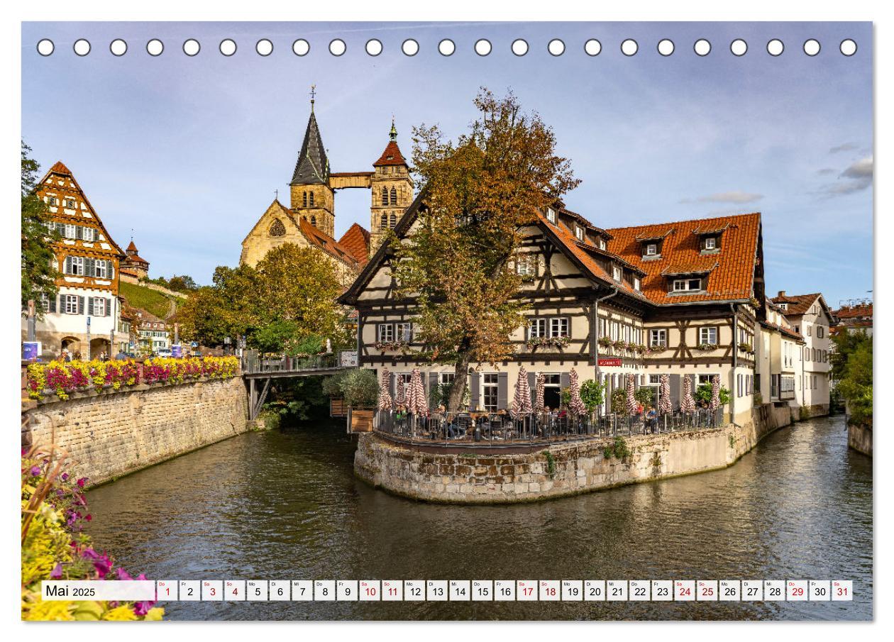 Bild: 9783383849336 | Esslingen am Neckar (Tischkalender 2025 DIN A5 quer), CALVENDO...