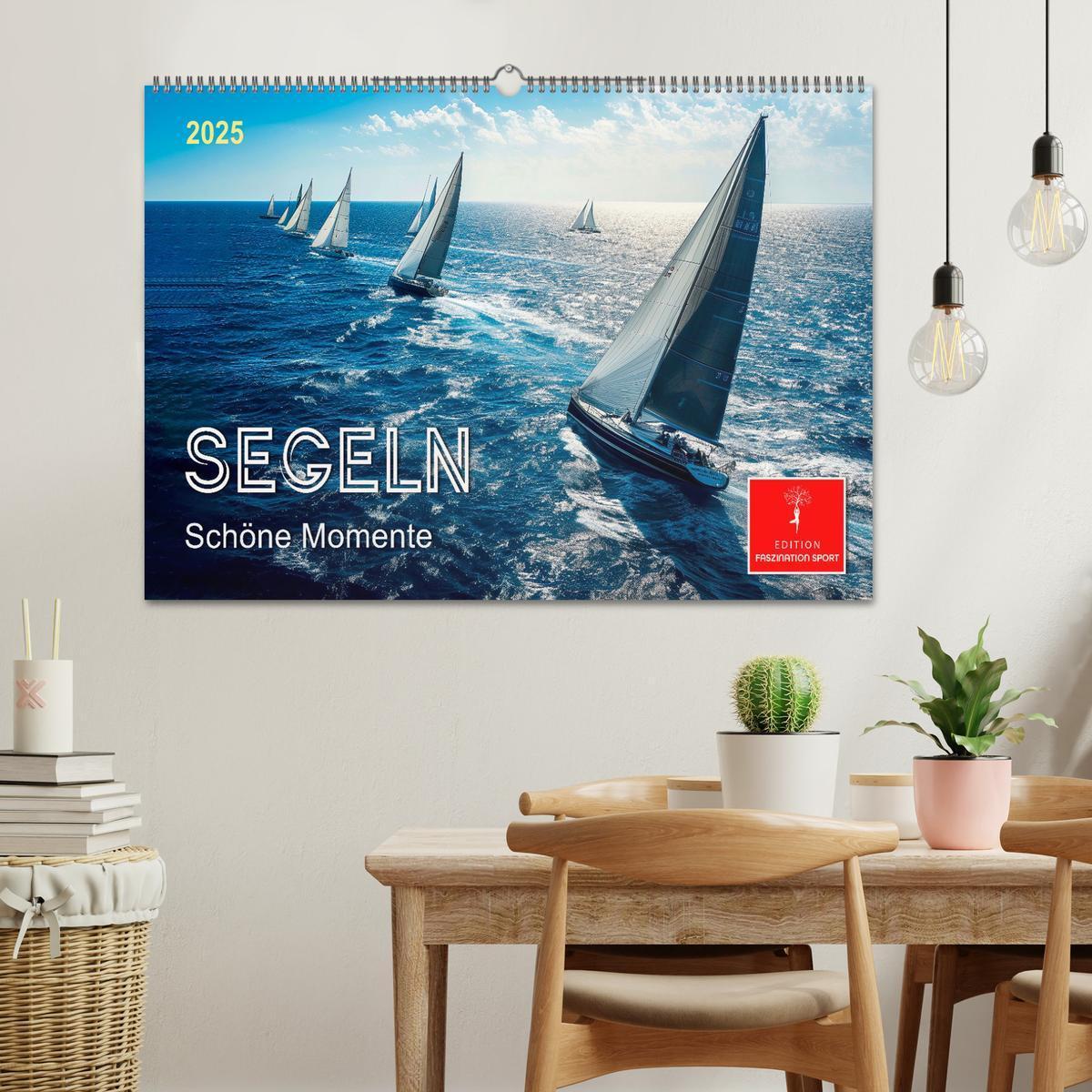 Bild: 9783383779619 | Segeln - schöne Momente (Wandkalender 2025 DIN A2 quer), CALVENDO...