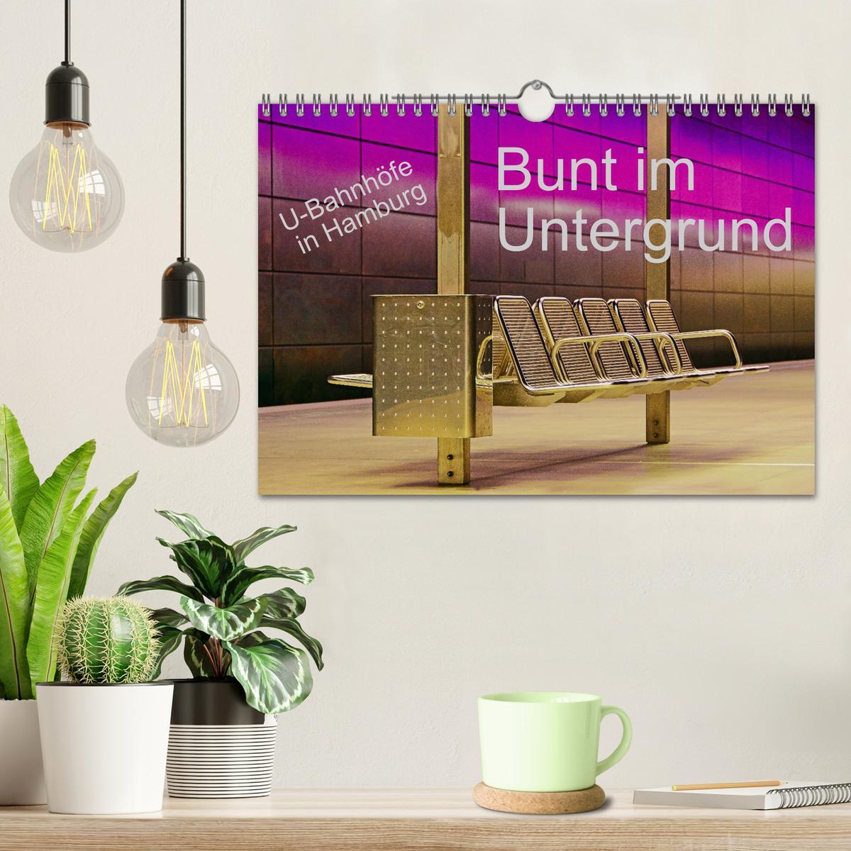 Bild: 9783383976254 | Bunt im Untergrund (Wandkalender 2025 DIN A4 quer), CALVENDO...