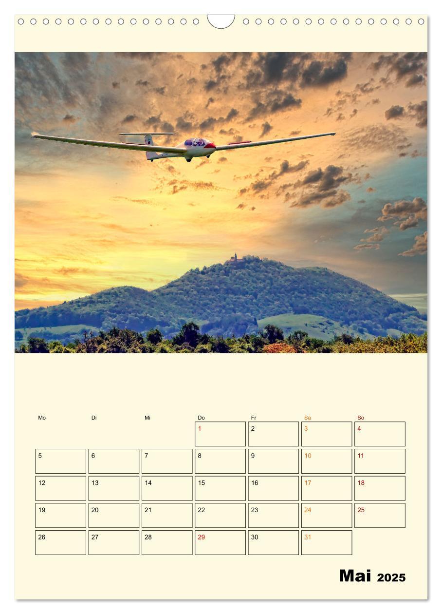 Bild: 9783435904099 | Segelfliegen - dem Himmel ganz nah (Wandkalender 2025 DIN A3 hoch),...