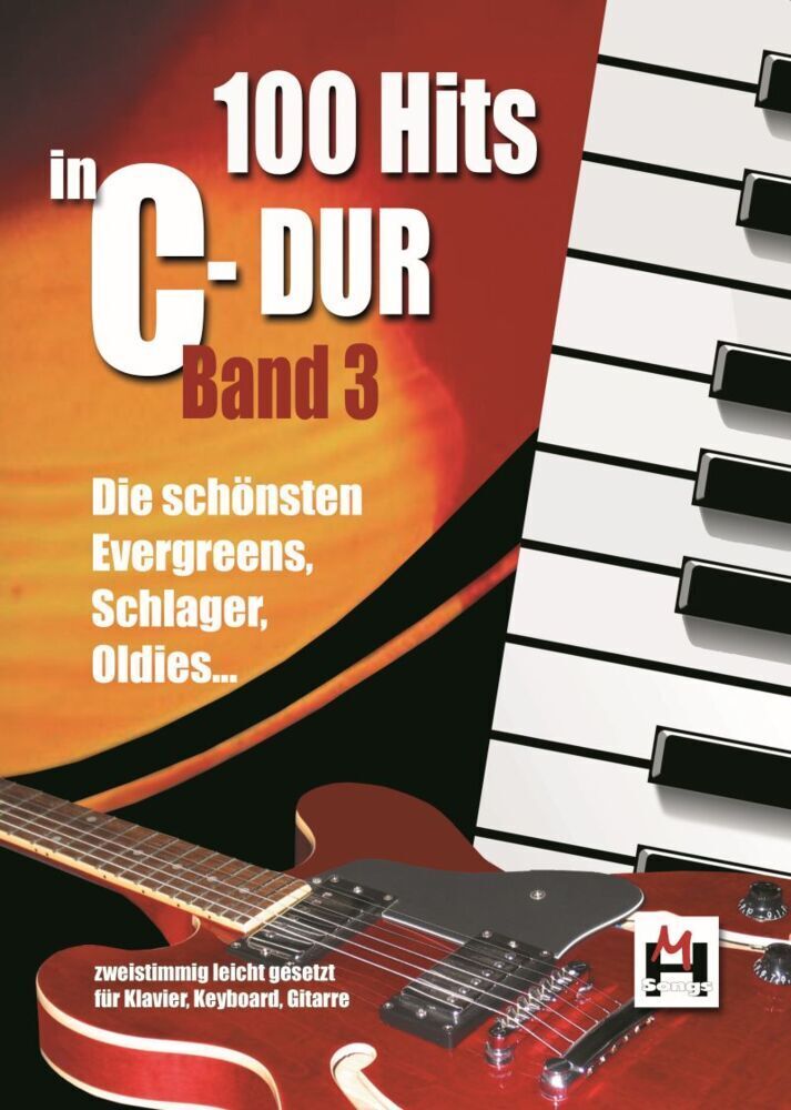 Cover: 9783865438751 | 100 Hits in C-Dur, für Keyboard/Klavier und Gitarre. Bd.3 | 2016