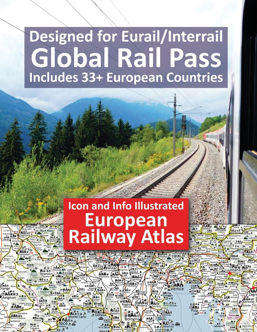 Cover: 9781911165583 | Icon and Info Illustrated European Railway Atlas | Caty Ross | Buch