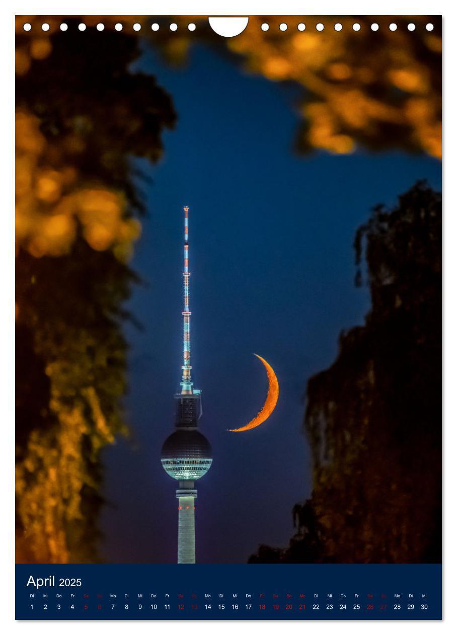 Bild: 9783435910151 | Berliner Fernsehturm - Magische Momente (Wandkalender 2025 DIN A4...