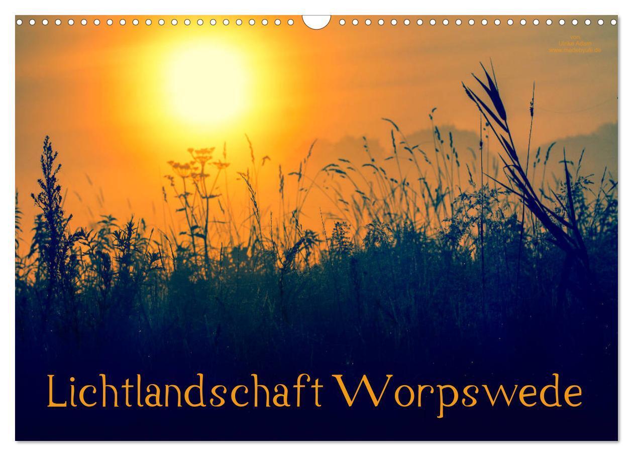 Cover: 9783435450145 | Lichtlandschaft Worpswede (Wandkalender 2025 DIN A3 quer), CALVENDO...