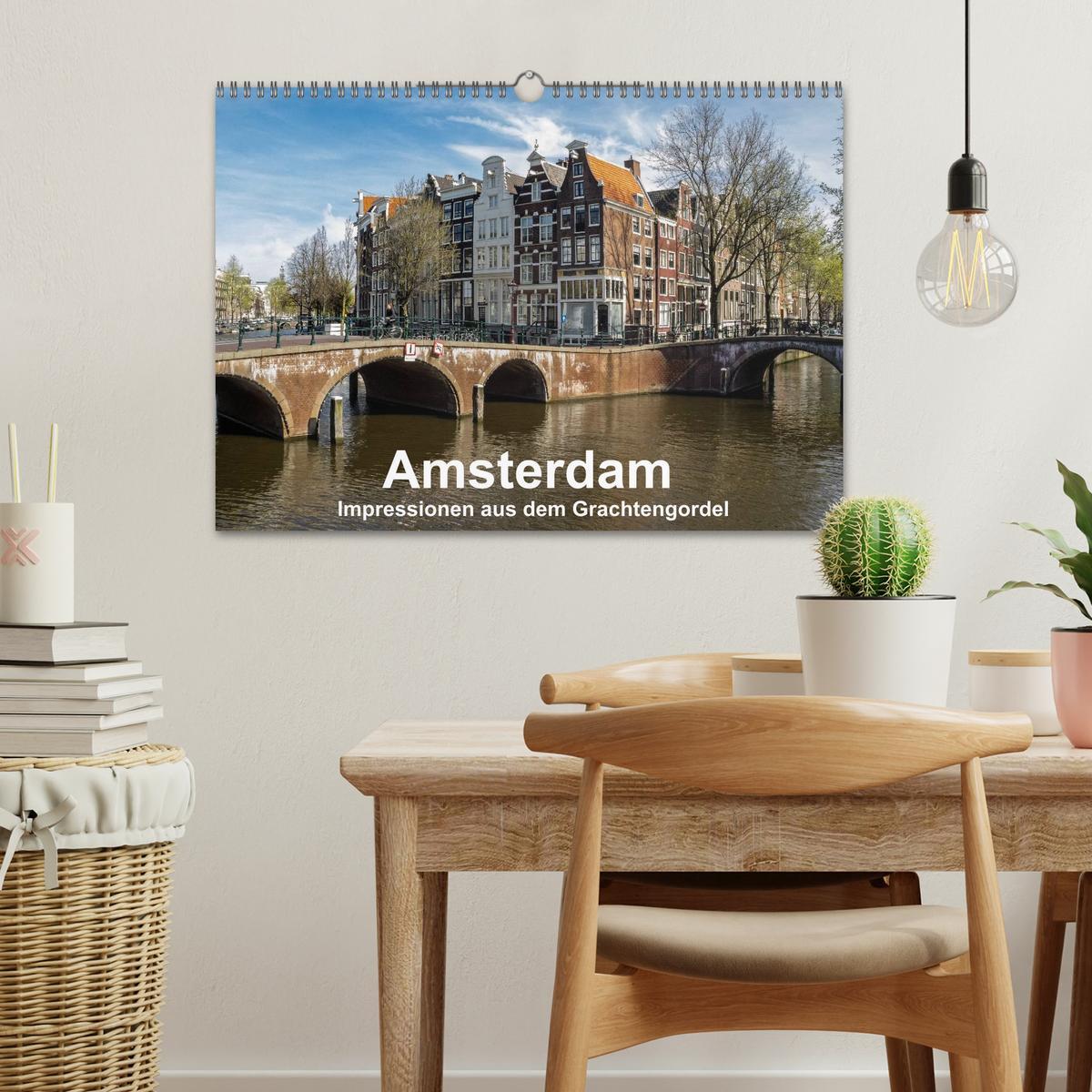 Bild: 9783435609918 | Amsterdam - Impressionen aus dem Grachtengordel (Wandkalender 2025...