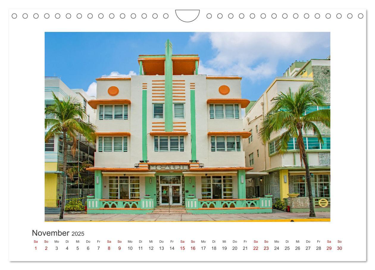 Bild: 9783457152621 | Miami - pulsierende Metropole (Wandkalender 2025 DIN A4 quer),...