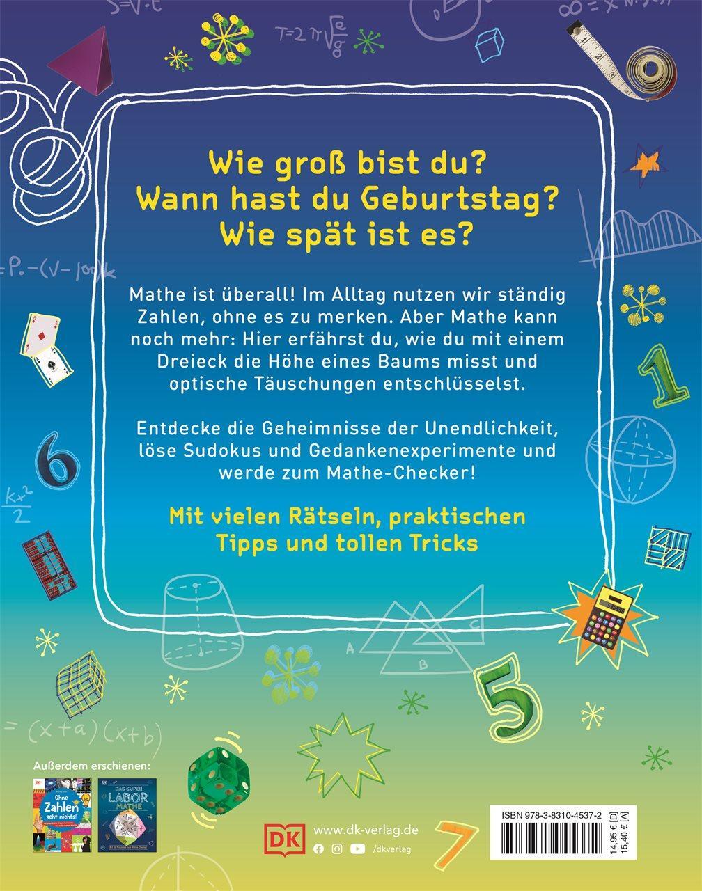 Rückseite: 9783831045372 | So wirst du ein Mathe-Genie | Mike Goldsmith | Buch | 128 S. | Deutsch