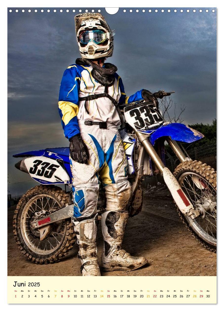 Bild: 9783457008850 | Motocross - einfach cool (Wandkalender 2025 DIN A3 hoch), CALVENDO...