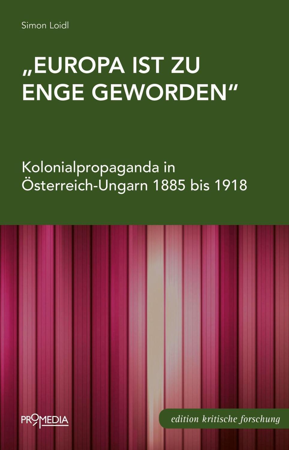 Cover: 9783853714324 | 'Europa ist zu enge geworden' | Simon Loidl | Taschenbuch | 232 S.