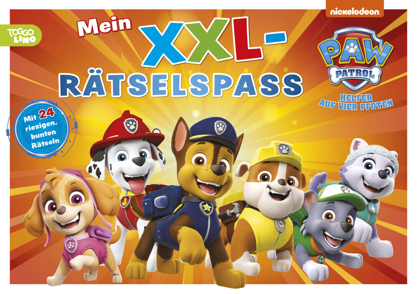 Cover: 9783849931957 | Mein XXL-Rätselspaß PAW Patrol | Schwager &amp; Steinlein Verlag | Buch