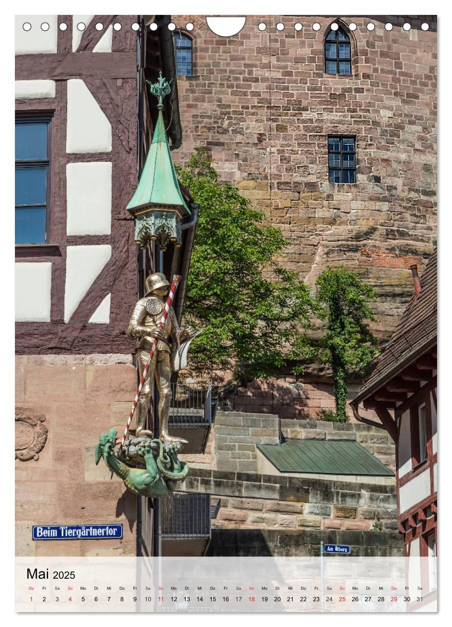 Bild: 9783457036426 | NÜRNBERG Charmante Altstadt (Wandkalender 2025 DIN A4 hoch),...