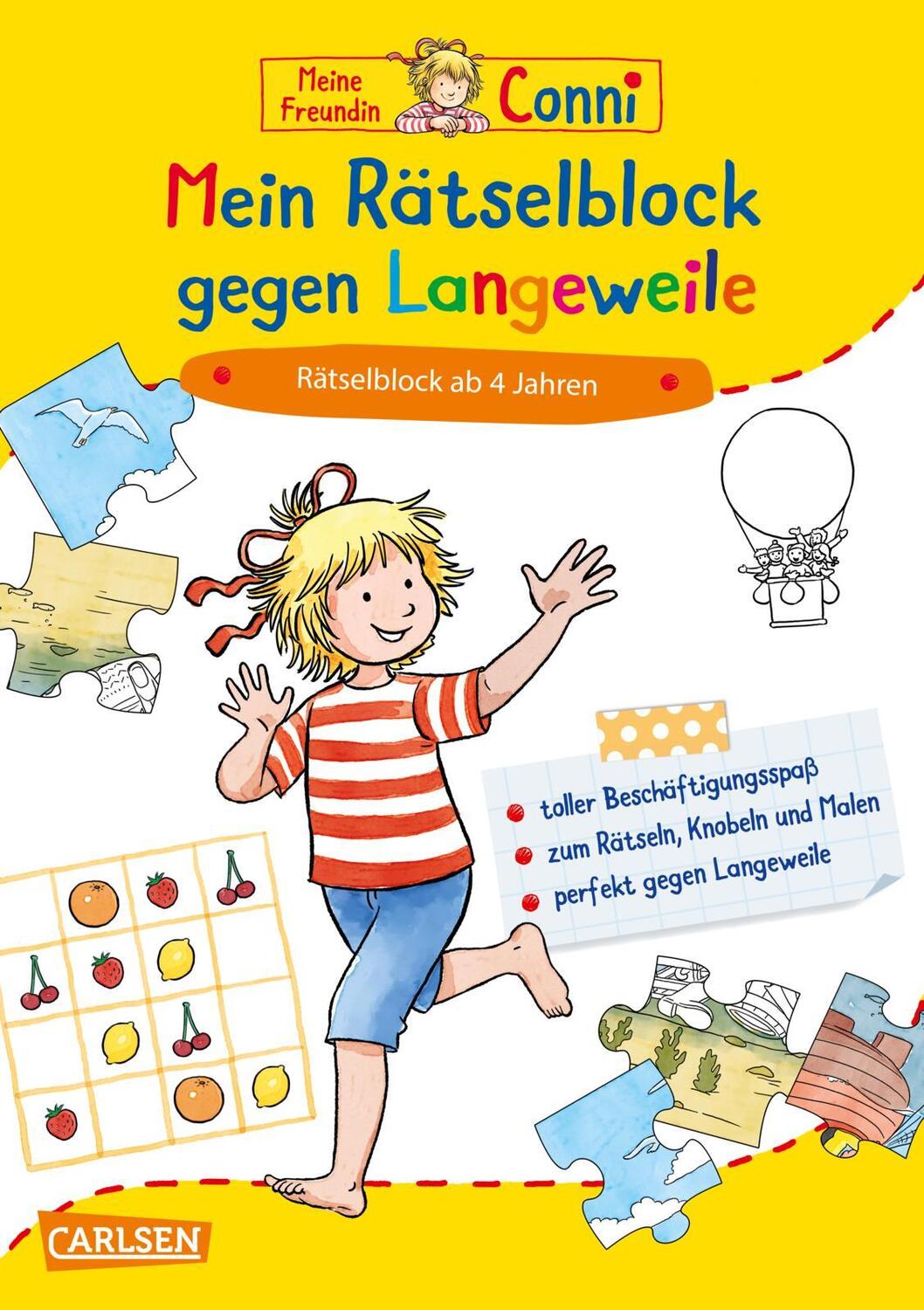 Bild: 9783551182807 | Conni Gelbe Reihe (Beschäftigungsbuch): Mein kunterbunter...