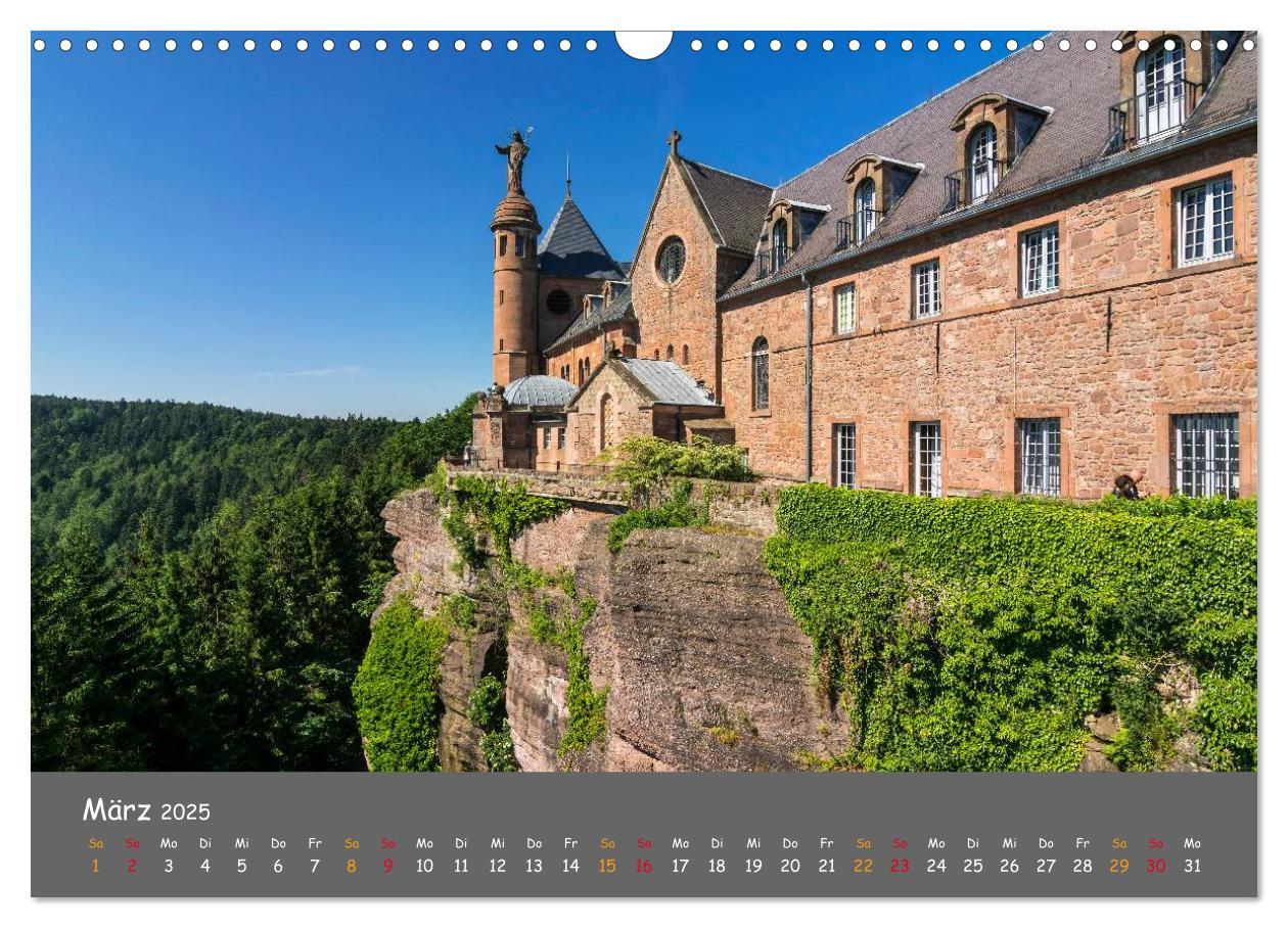 Bild: 9783435595143 | Eindrücke aus dem Elsass (Wandkalender 2025 DIN A3 quer), CALVENDO...