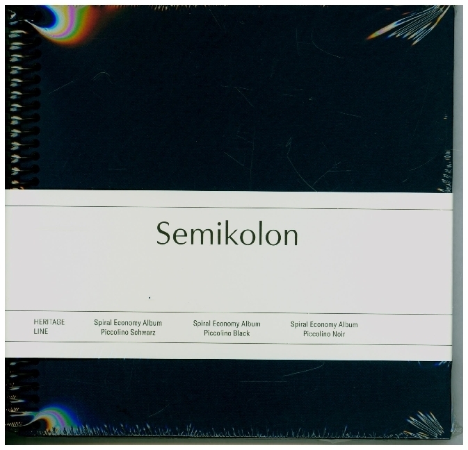 Cover: 4250540928104 | Semikolon Spiral Piccolino black marine | Buch | Deutsch | 2021