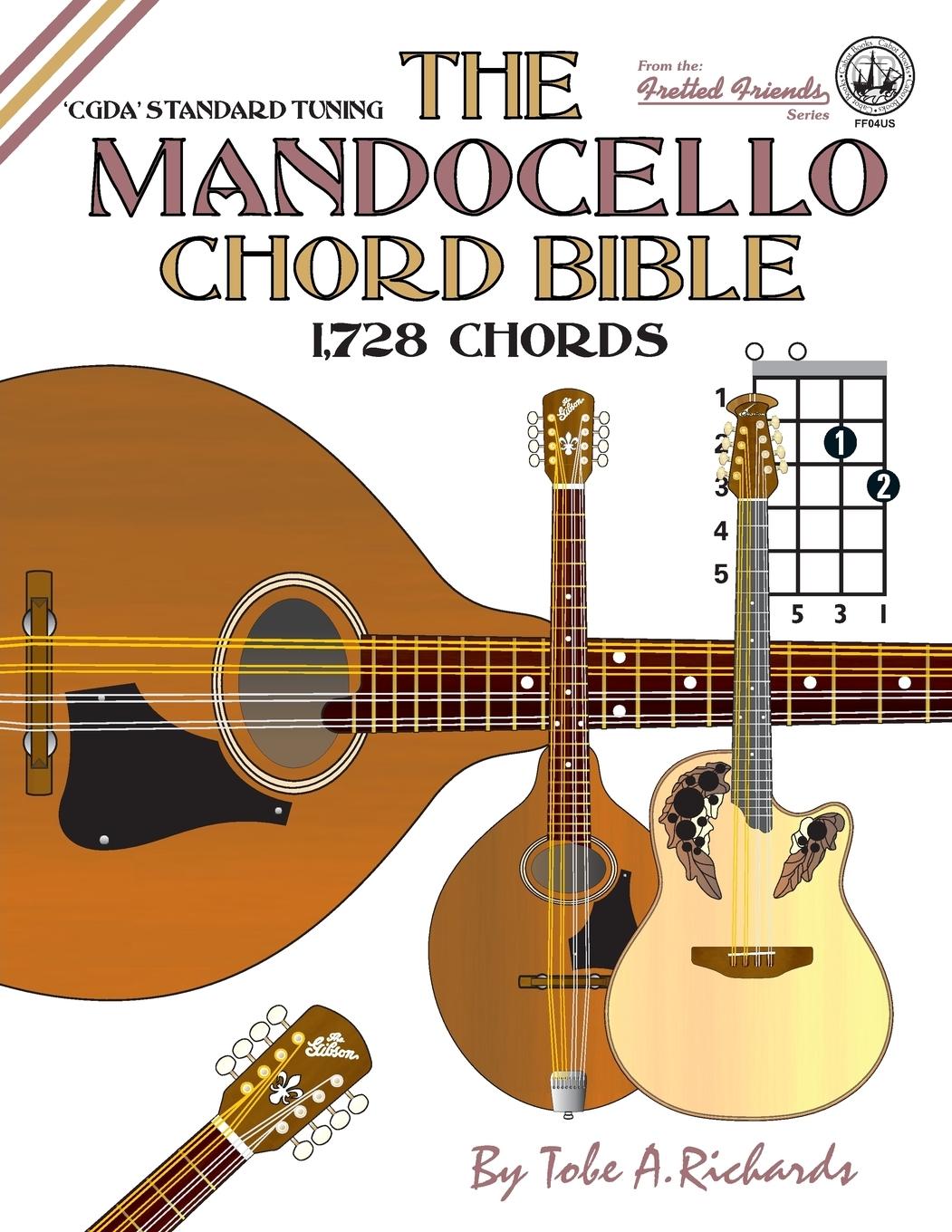 Cover: 9781906207250 | The Mandocello Chord Bible | CGDA Standard Tuning 1,728 Chords | Buch