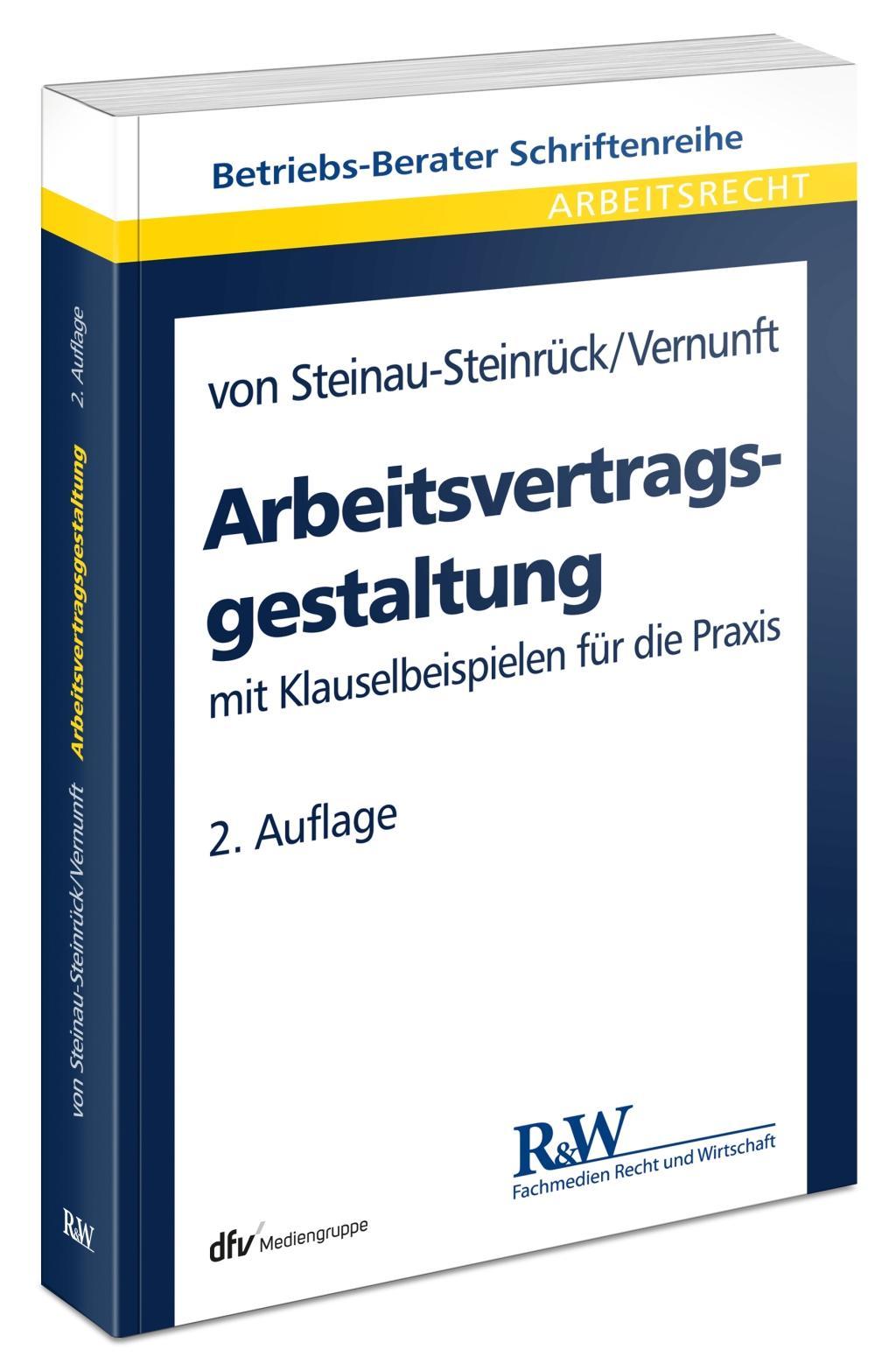 Cover: 9783800532674 | Arbeitsvertragsgestaltung | Robert/Vernunft, Cord Steinau-Steinrück