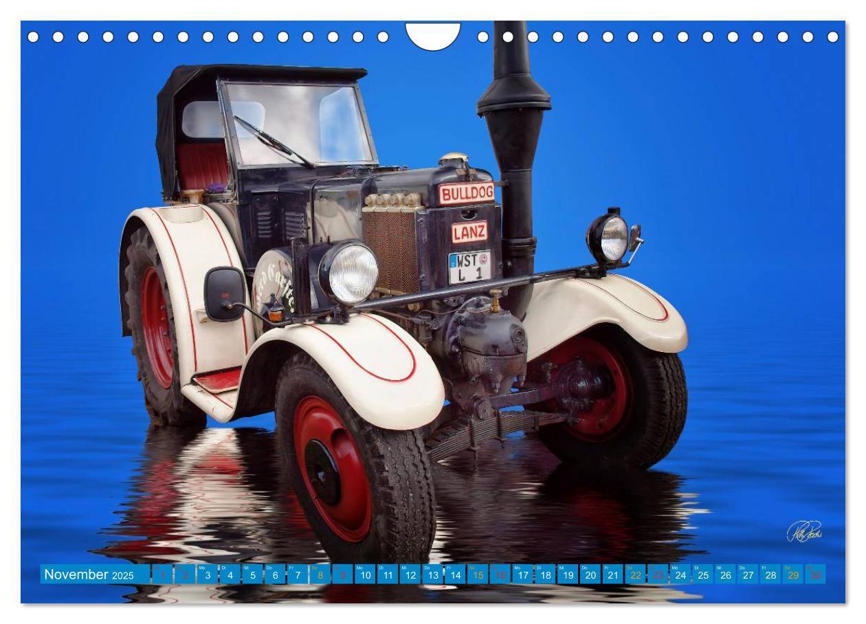 Bild: 9783435600298 | Traktor - Oldtimer (Wandkalender 2025 DIN A4 quer), CALVENDO...