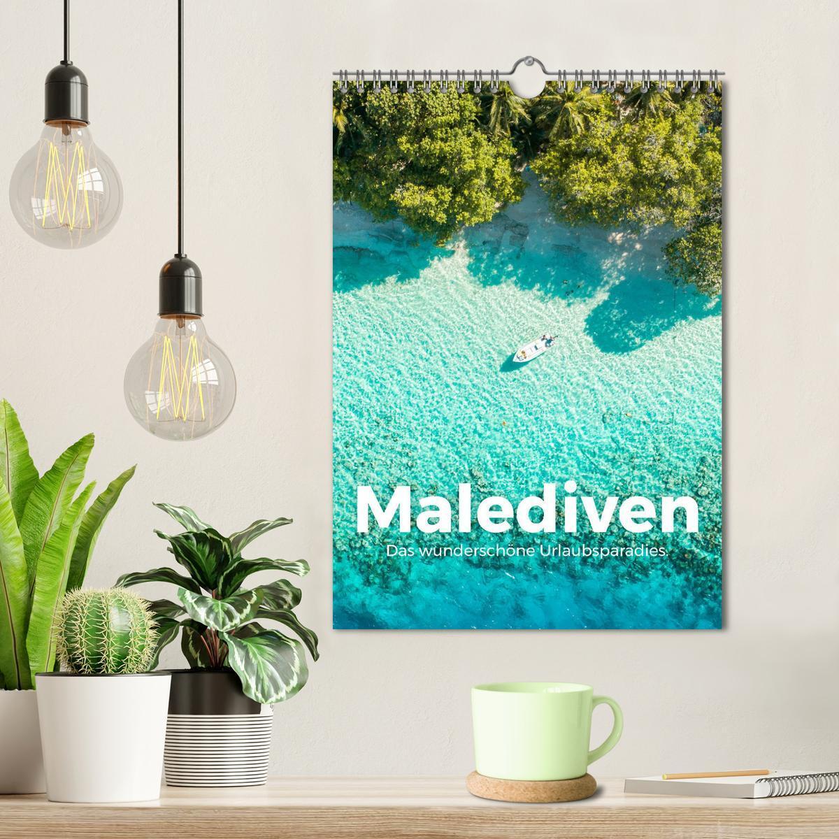 Bild: 9783435915361 | Malediven - Das wunderschöne Urlaubsparadies. (Wandkalender 2025...