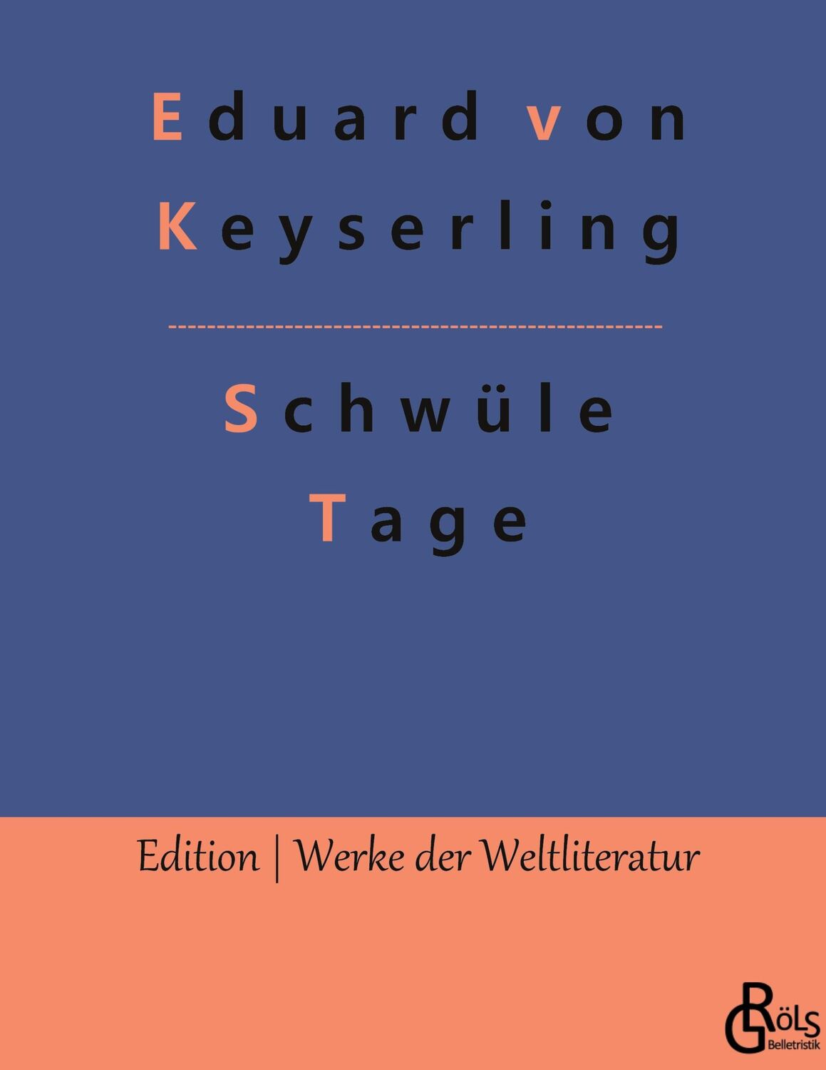 Cover: 9783966378925 | Schwüle Tage | Eduard Von Keyserling | Buch | 100 S. | Deutsch | 2022