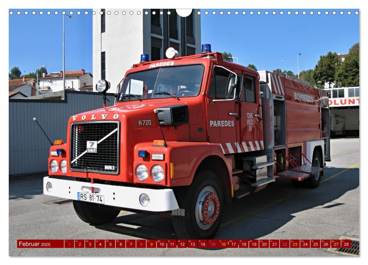 Bild: 9783383998218 | Feuerwehrautos (Wandkalender 2025 DIN A3 quer), CALVENDO...