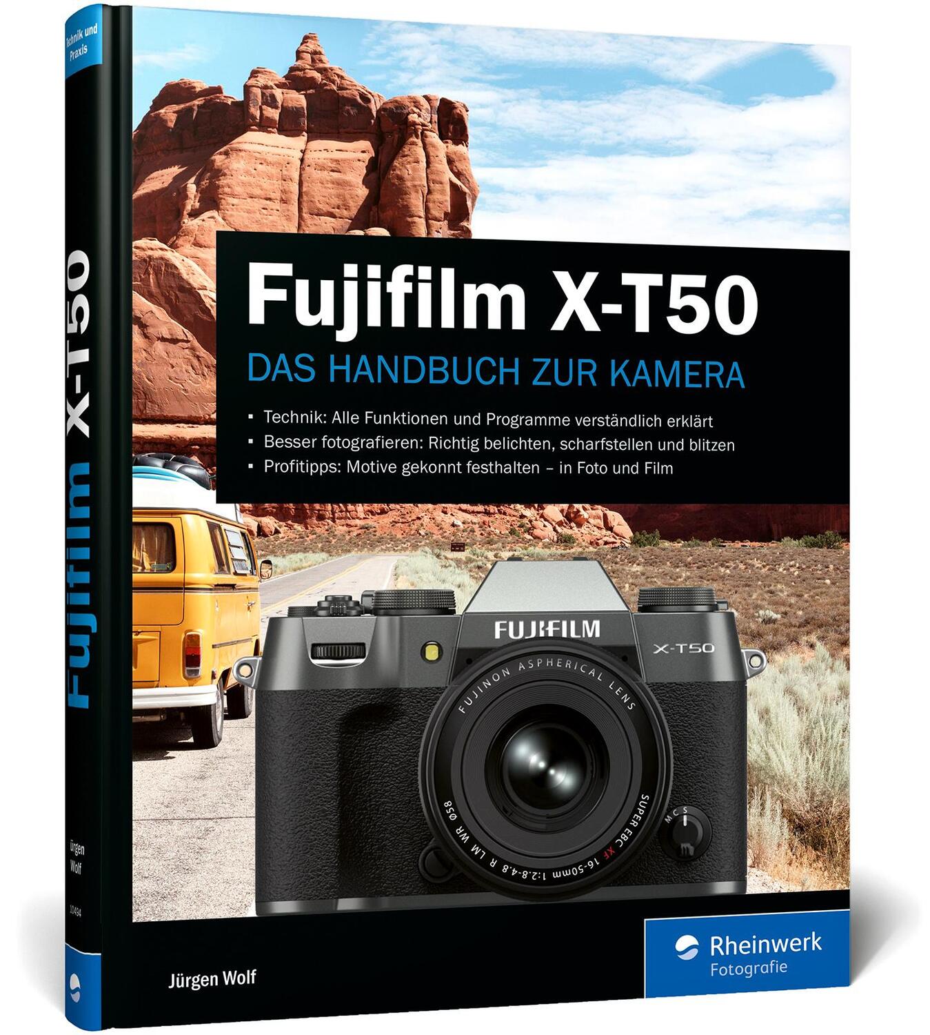 Cover: 9783367104949 | Fujifilm X-T50 | Jürgen Wolf | Buch | 392 S. | Deutsch | 2024