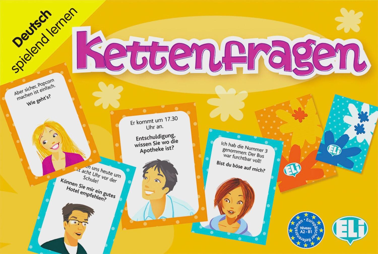 Cover: 9783125347960 | Kettenfragen - Deutsch spielend lernen | Spiel | Brettspiel | Deutsch