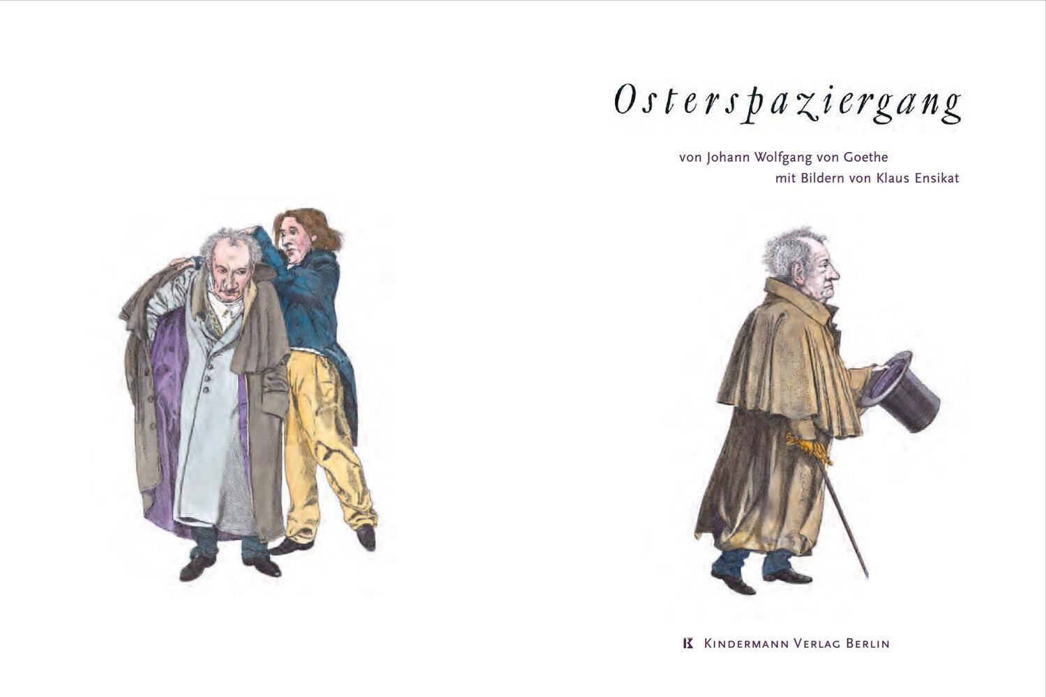 Bild: 9783934029477 | Osterspaziergang | Johann Wolfgang von Goethe | Buch | 32 S. | Deutsch