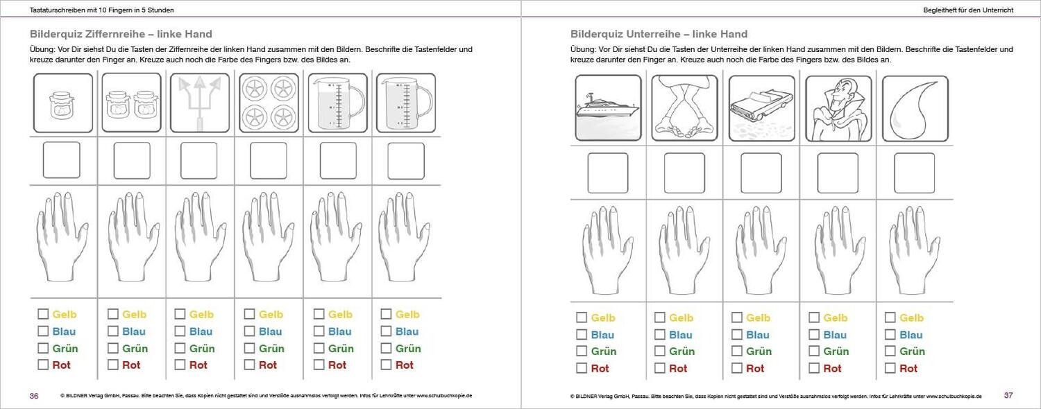 Bild: 9783832800093 | Das Tastaturschreiben mit 10 Fingern in 5 Stunden | Baumeister (u. a.)