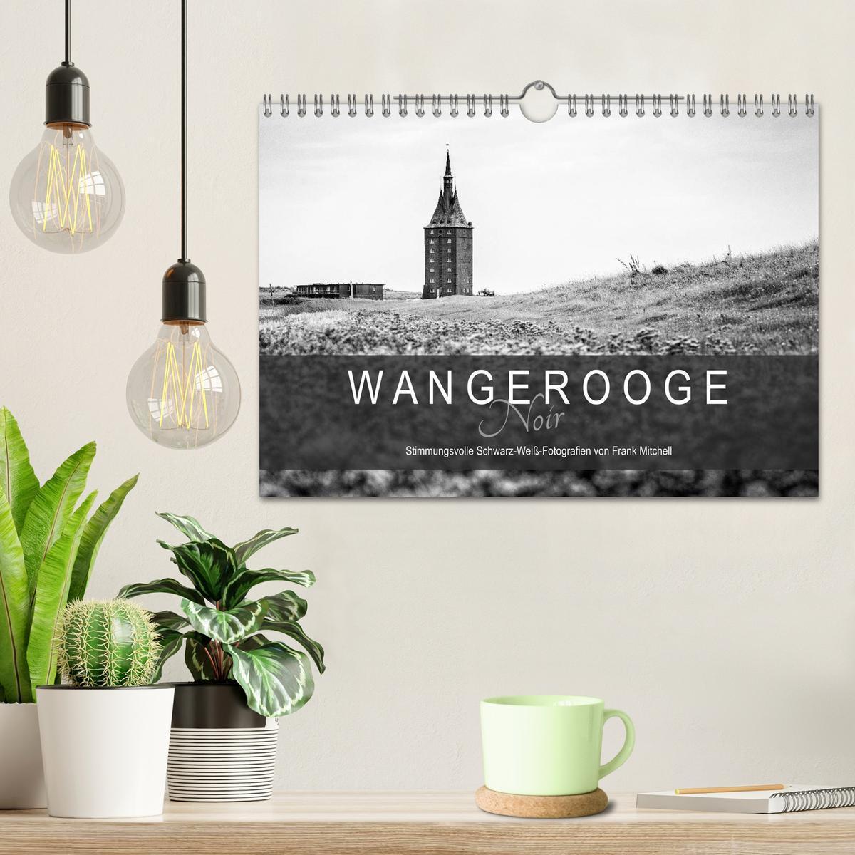 Bild: 9783435379095 | Wangerooge Noir (Wandkalender 2025 DIN A4 quer), CALVENDO...