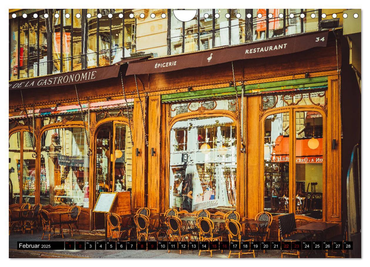 Bild: 9783435366729 | Paris Bistros (Wandkalender 2025 DIN A4 quer), CALVENDO Monatskalender