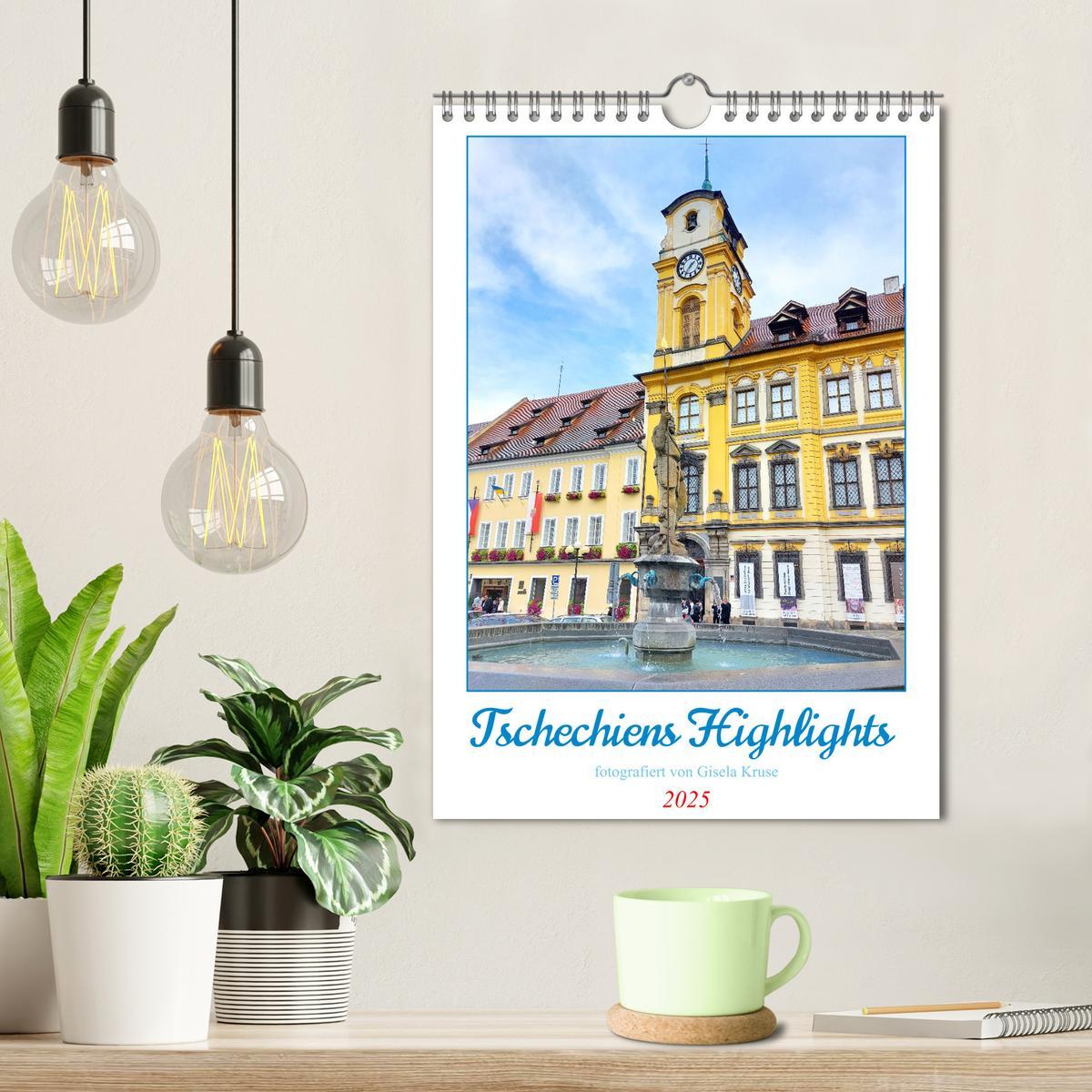 Bild: 9783435863549 | Tschechiens Highlights (Wandkalender 2025 DIN A4 hoch), CALVENDO...