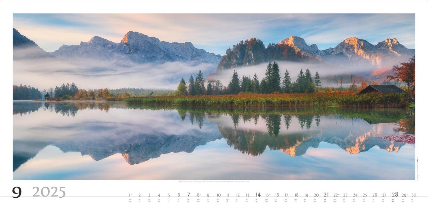 Bild: 9783839900215 | Alpenpanorama Kalender 2025 | Kalender | Spiralbindung | 14 S. | 2025