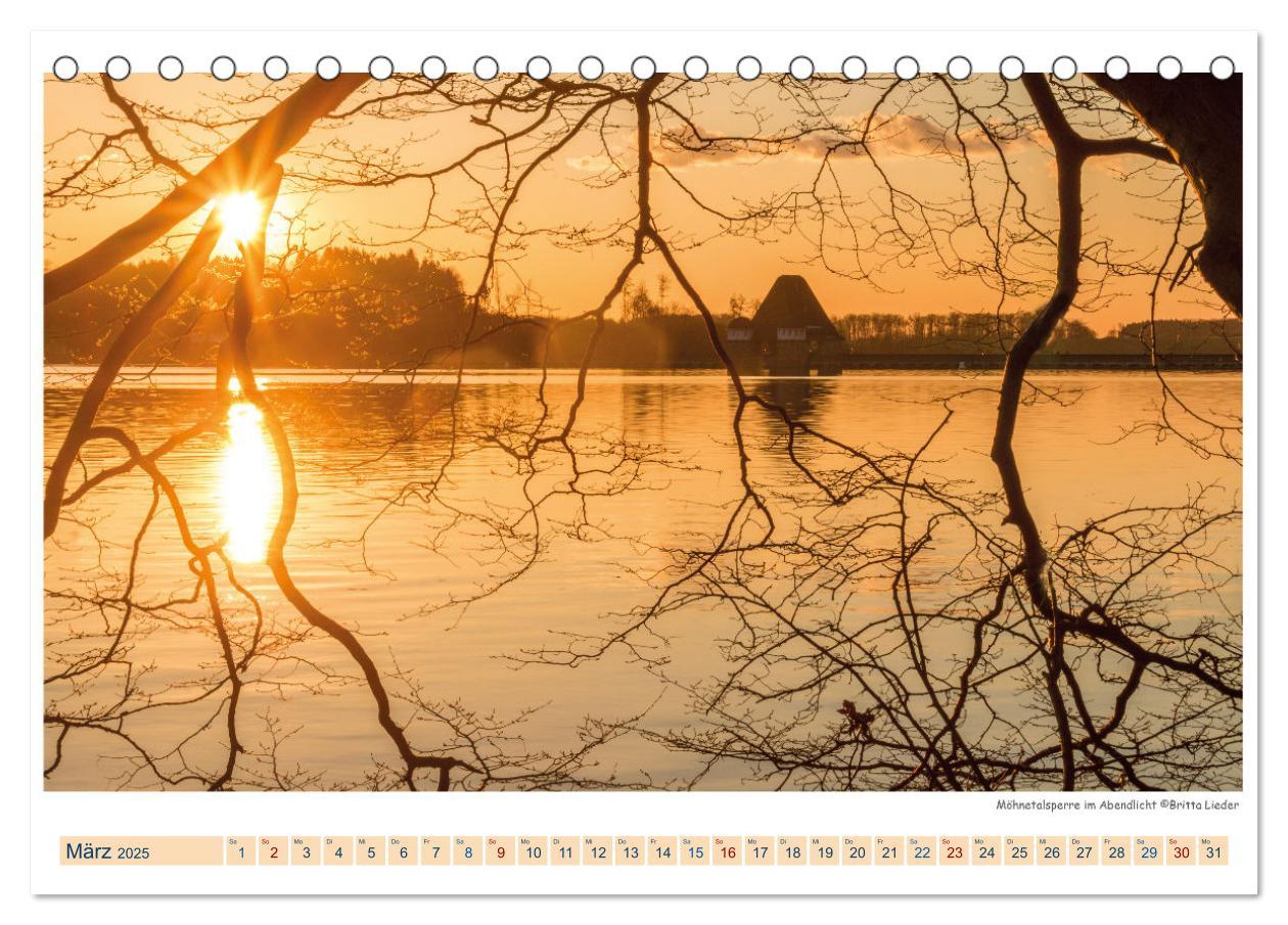 Bild: 9783435071661 | Möhnesee - das westfälische Meer (Tischkalender 2025 DIN A5 quer),...