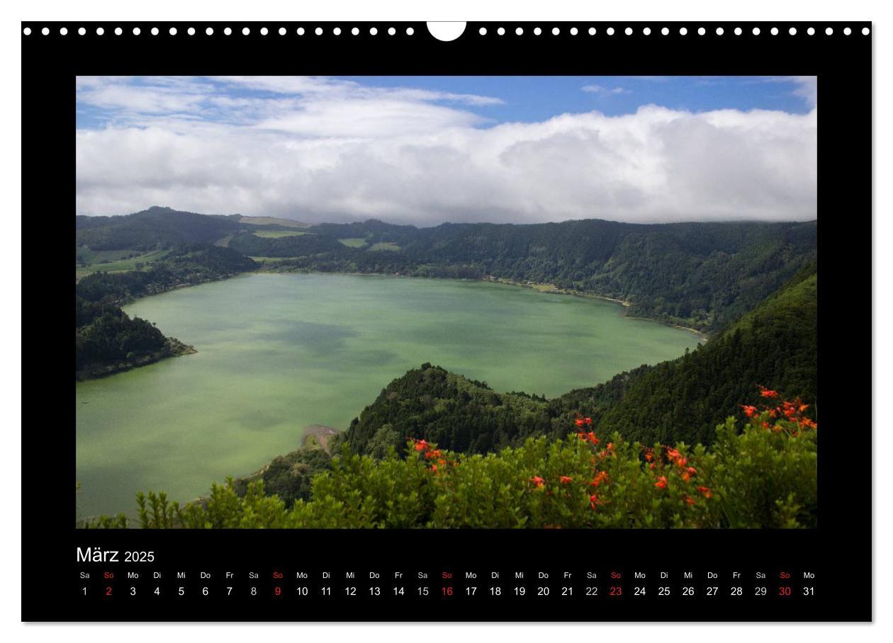 Bild: 9783435744091 | Azoren - São Miguel (Wandkalender 2025 DIN A3 quer), CALVENDO...