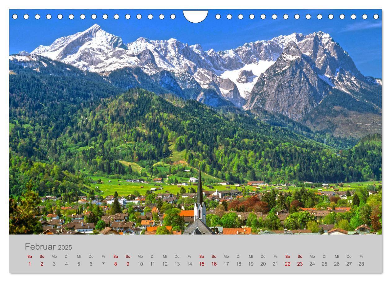 Bild: 9783435191703 | Garmisch-Partenkirchen Werdenfelser Land (Wandkalender 2025 DIN A4...