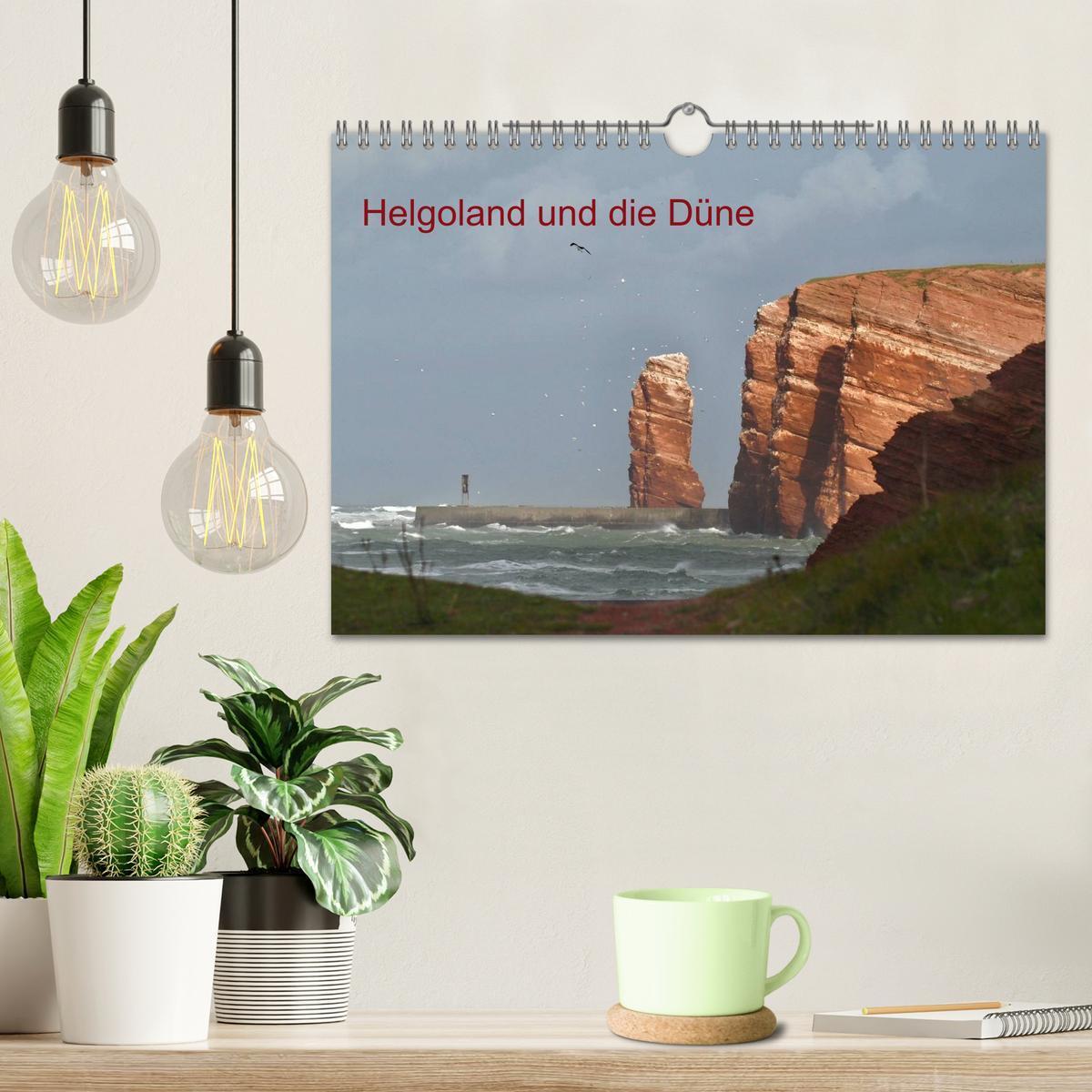 Bild: 9783435793488 | Helgoland und die Düne (Wandkalender 2025 DIN A4 quer), CALVENDO...