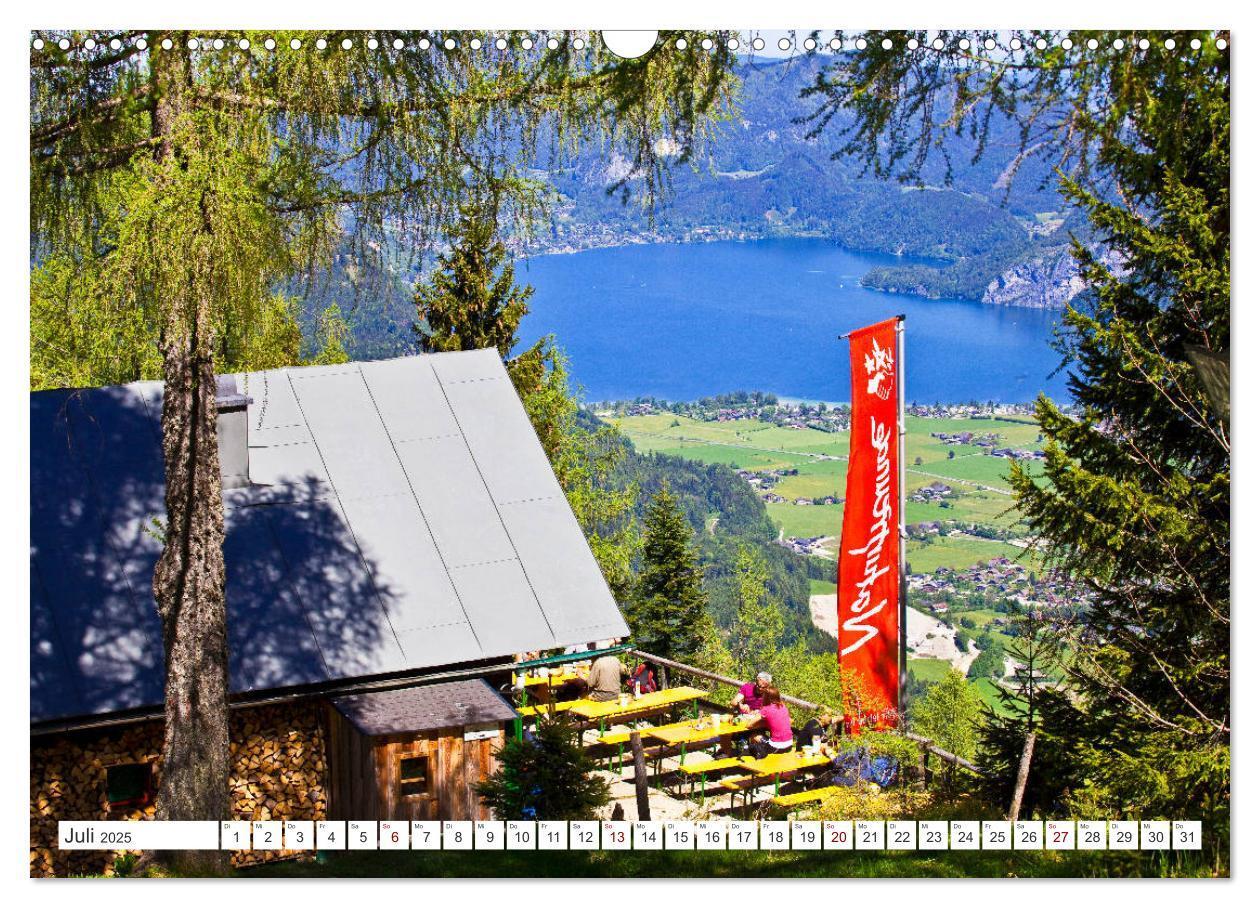 Bild: 9783435386123 | Der schöne Wolfgangsee im Salzkammergut (Wandkalender 2025 DIN A3...