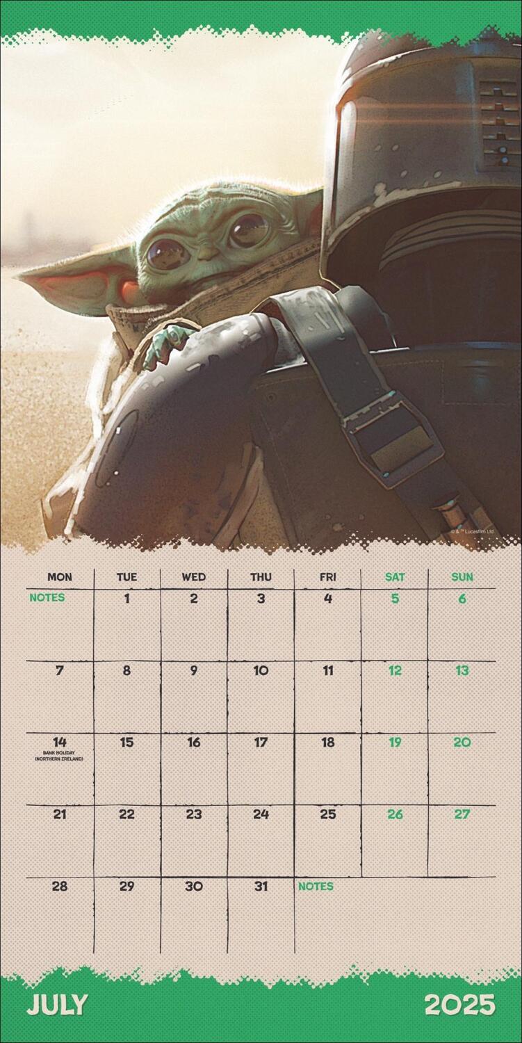 Bild: 9783840196683 | The Mandalorian Broschurkalender 2025 | Heye | Kalender | 28 S. | 2025