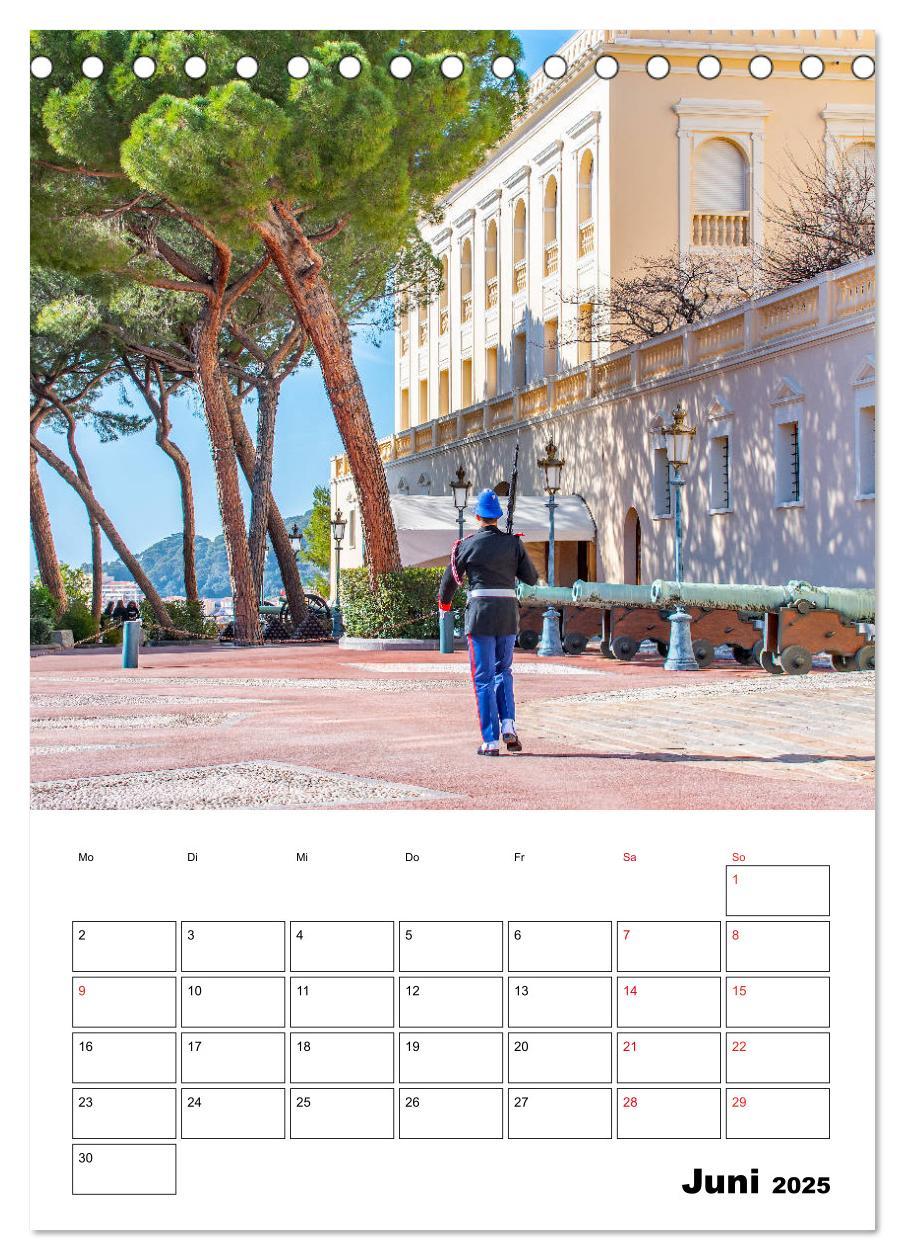 Bild: 9783435939619 | Monaco - Fürstentum an der Côte d'Azur (Tischkalender 2025 DIN A5...