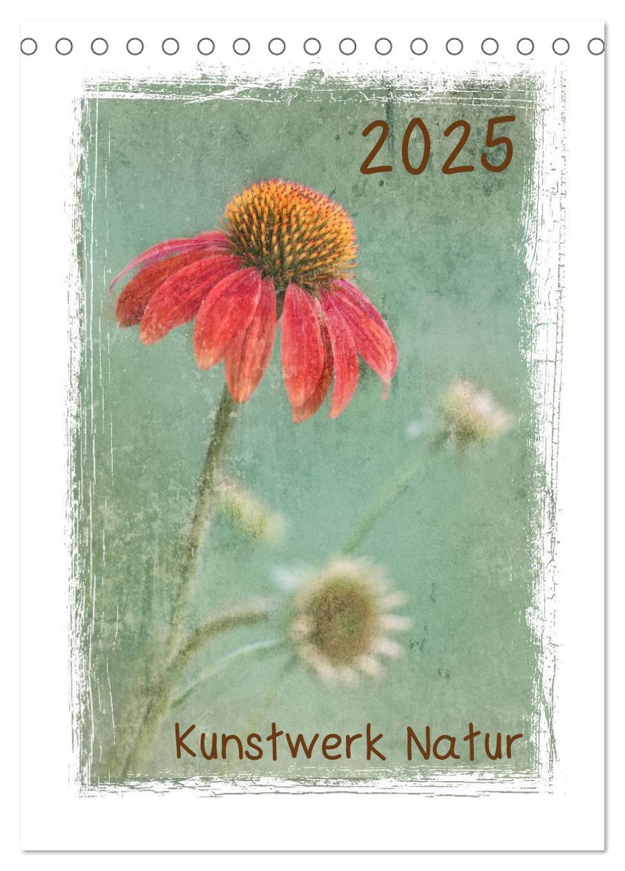 Cover: 9783457050903 | Kunstwerk Natur (Tischkalender 2025 DIN A5 hoch), CALVENDO...