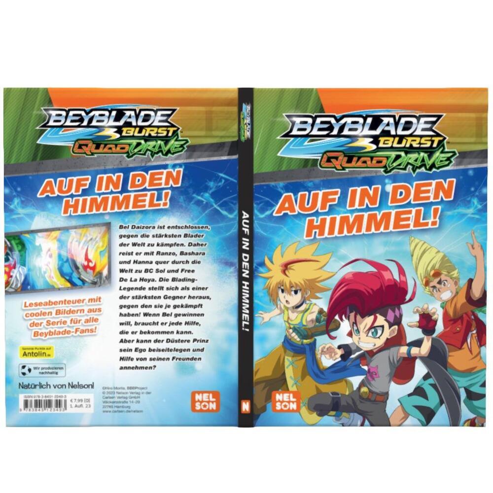 Bild: 9783845123493 | BEYBLADE BURST QUADDRIVE: Auf in den Himmel! | Buch | 64 S. | Deutsch